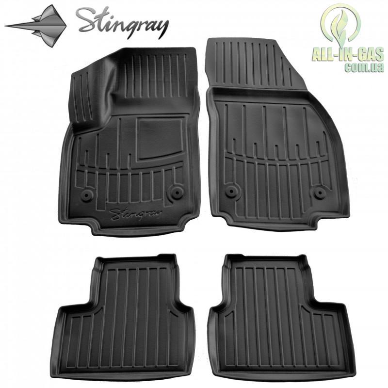 3D Килимки Opel Meriva B 2010-2017 Stingray Автокилимки в салон, фото 1