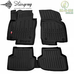 3D Килимки VW Jetta VI (A6) 2010-2018 Stingray Автокилимки Volkswagen в салон