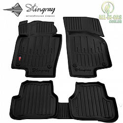 3D Килимки VW CC 2008-2017 Stingray Автокилимки Volkswagen в салон