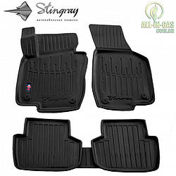 3D Килимки VW Passat B8 (NMS II) (USA) 2018- Stingray Автокилимки Volkswagen в салон