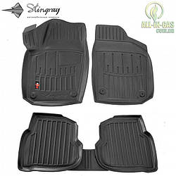 3D Килимки VW Polo Sedan 2010-2020 Stingray Автокилимки Volkswagen в салон
