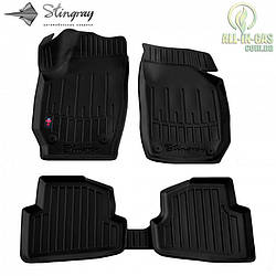 3D Килимки Skoda Fabia II (5J) 2007-2014 Stingray Автокилимки в салон