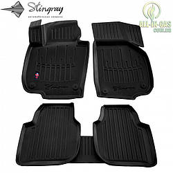 3D Килимки Skoda Superb ІІ (3T) 2008-2015 Stingray Автокилимки в салон