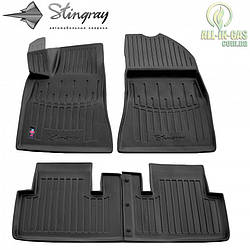 3D Килимки Tesla Model 3 2017- Stingray Автокилимки в салон