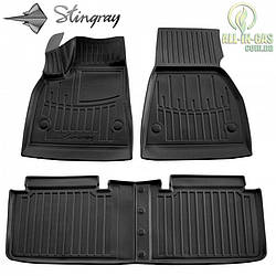 3D Килимки Tesla Model S 2012-2021 Stingray Автокилимки в салон