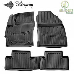 3D Килимки Toyota Corolla Cross (XG10) 2022- Stingray Автокилимки в салон