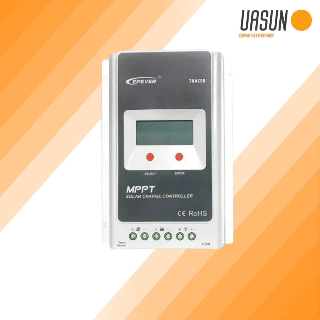 Сонячний контролер заряду MPPT Tracer-3210A MPPT 30A 12 24В Epsolar контролер сонячних батарей