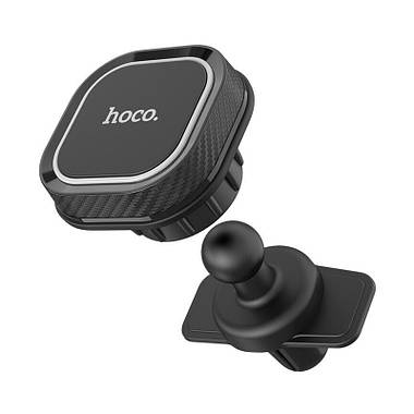 Магнітний автомобільний тримач для телефону HOCO CA52 (чорний), фото 3