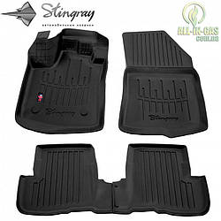 3D Килимки Renault Lodgy 2012-2022 Stingray Автокилимки в салон