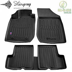 3D Килимки Renault Logan MCV 2006–2012 Stingray Автокилимки в салон