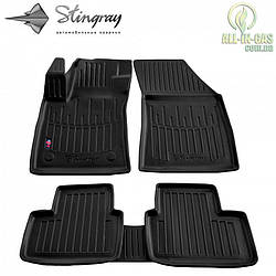 3D Килимки Renault Megane IV 2015- Stingray Автокилимки в салон