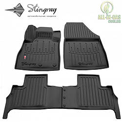 3D Килимки Renault Scenic IV 2016- Stingray Автокилимки в салон