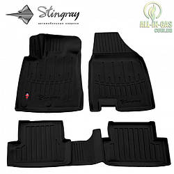 3D Килимки Nissan Qashqai 2007-2014 Stingray Автокилимки в салон