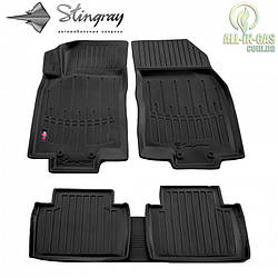 3D Килимки Nissan Rogue (T32) 2013-2020 Stingray Автокилимки в салон