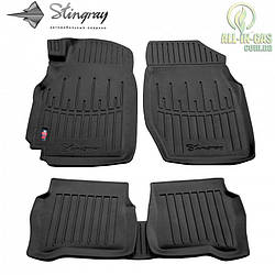 3D Килимки Nissan Almera Classic 2006-2011 Stingray Автокилимки в салон