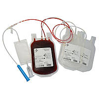 Тройные контейнеры для 300 крови с раствором ЦФДА-1 в модификации 300/150/150 с портом для пробирок