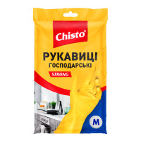 Рукавички господарські Chisto Strong Латексні 1 пара M (4820164153505), фото 1