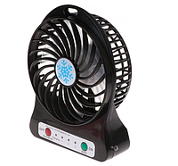 Портативный мини вентилятор Mini Fan ручной настольный USB