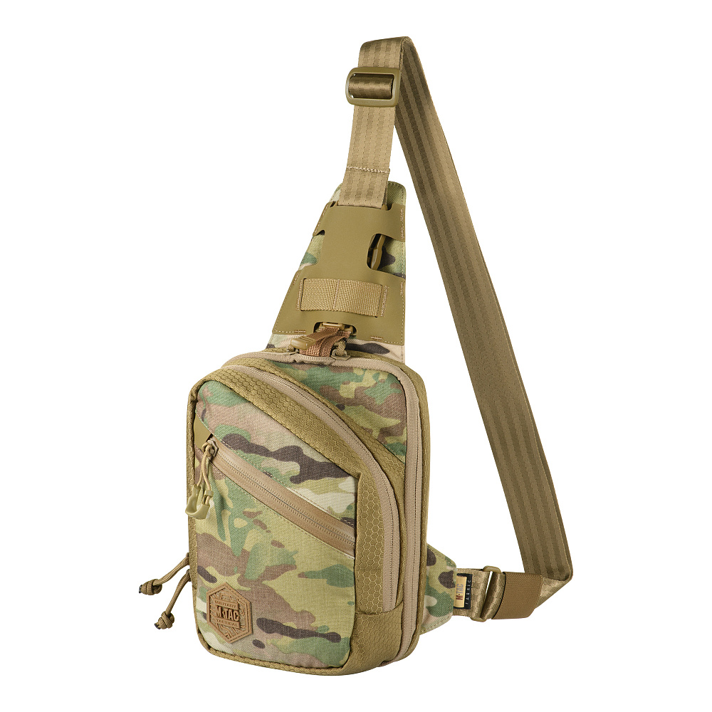 M-Tac сумка Sling Pistol Bag Elite Hex Multicam/Coyote, армейская сумка мультикам койот тактическая сумка ALY - фото 2 - id-p1882047213