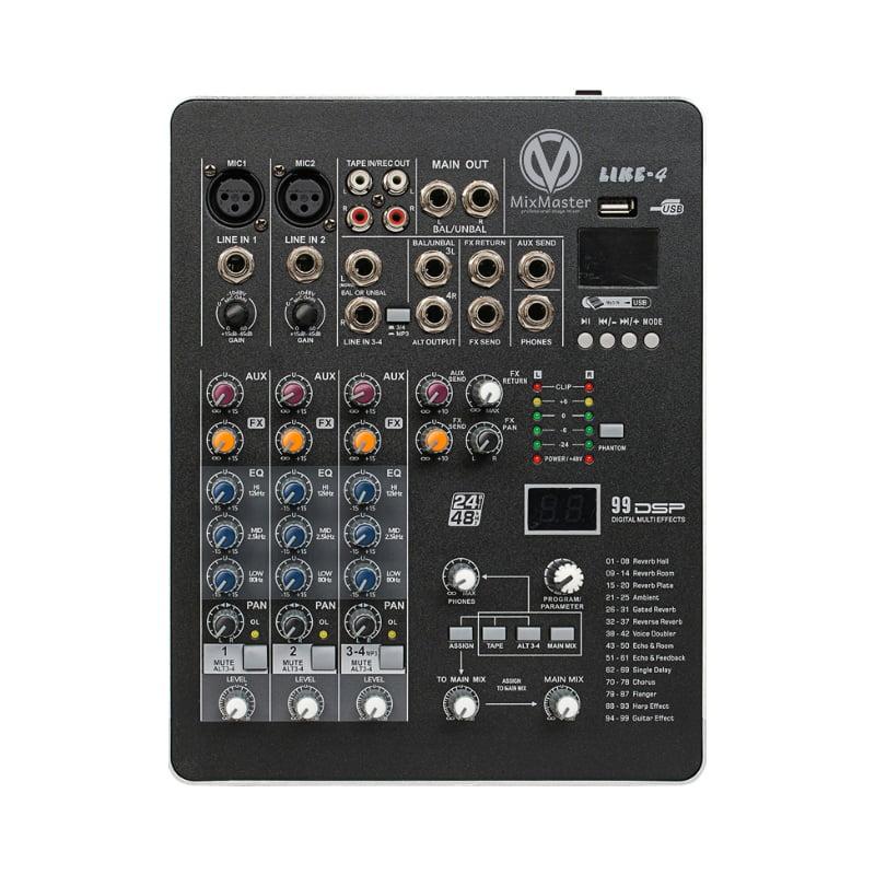 MixMaster LIKE-4 (USB) Мікшерний пульт