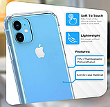 Протиударний прозорий чохол для Apple iPhone 11, фото 3