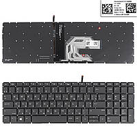 Клавиатура для HP Probook 450 450R 455 G6 G7, RU/UA, (с подсветкой, черная, Original)