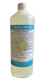 Дезінфікуючий засіб СефДез інстру, 1л