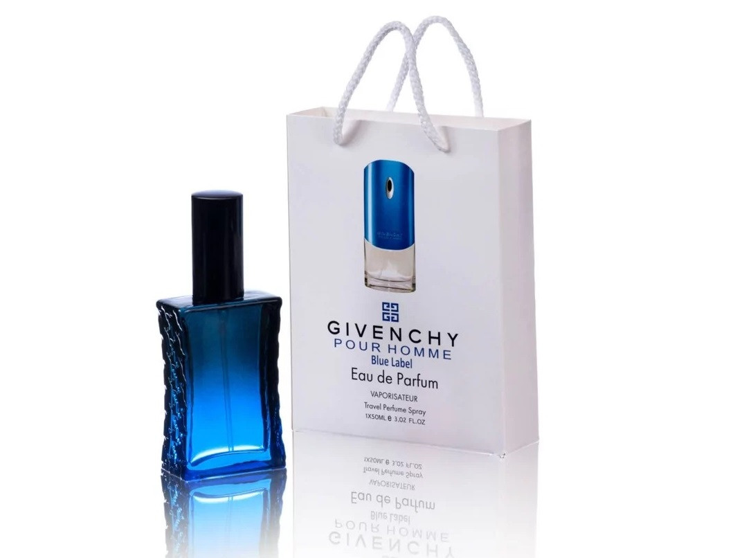 Gvench Blue Label - Travel Perfume 50ml