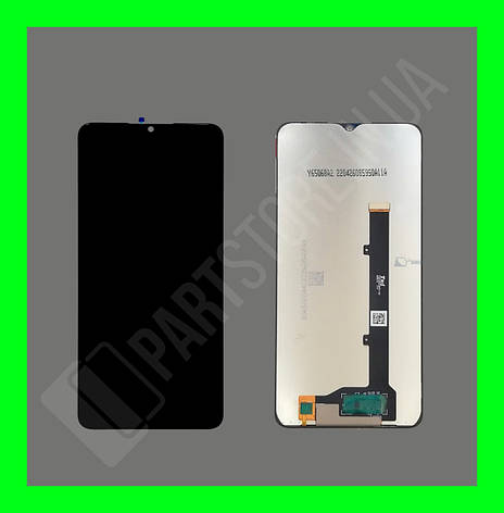 Дисплей ZTE Blade A52 із сенсором, чорний (оригінальні комплектуючі), фото 2