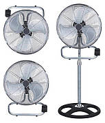 Підлоговий настільний вентилятор Rainberg RB-1801 трансформер 3в1 для будинку офісу 150 Вт