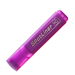 Маркер текстовий для нотаток фіолетовий