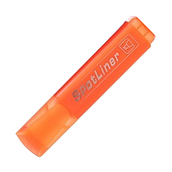 Маркер текстовий для нотаток жовтогарячий