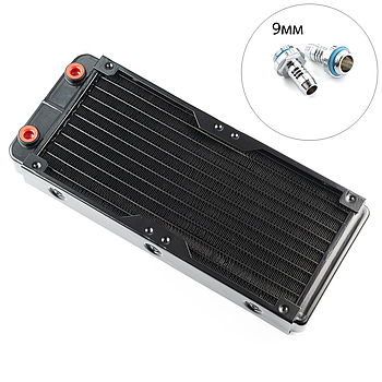 Радіатор для водяного охолодження 240х120 сопло 9мм RAD006