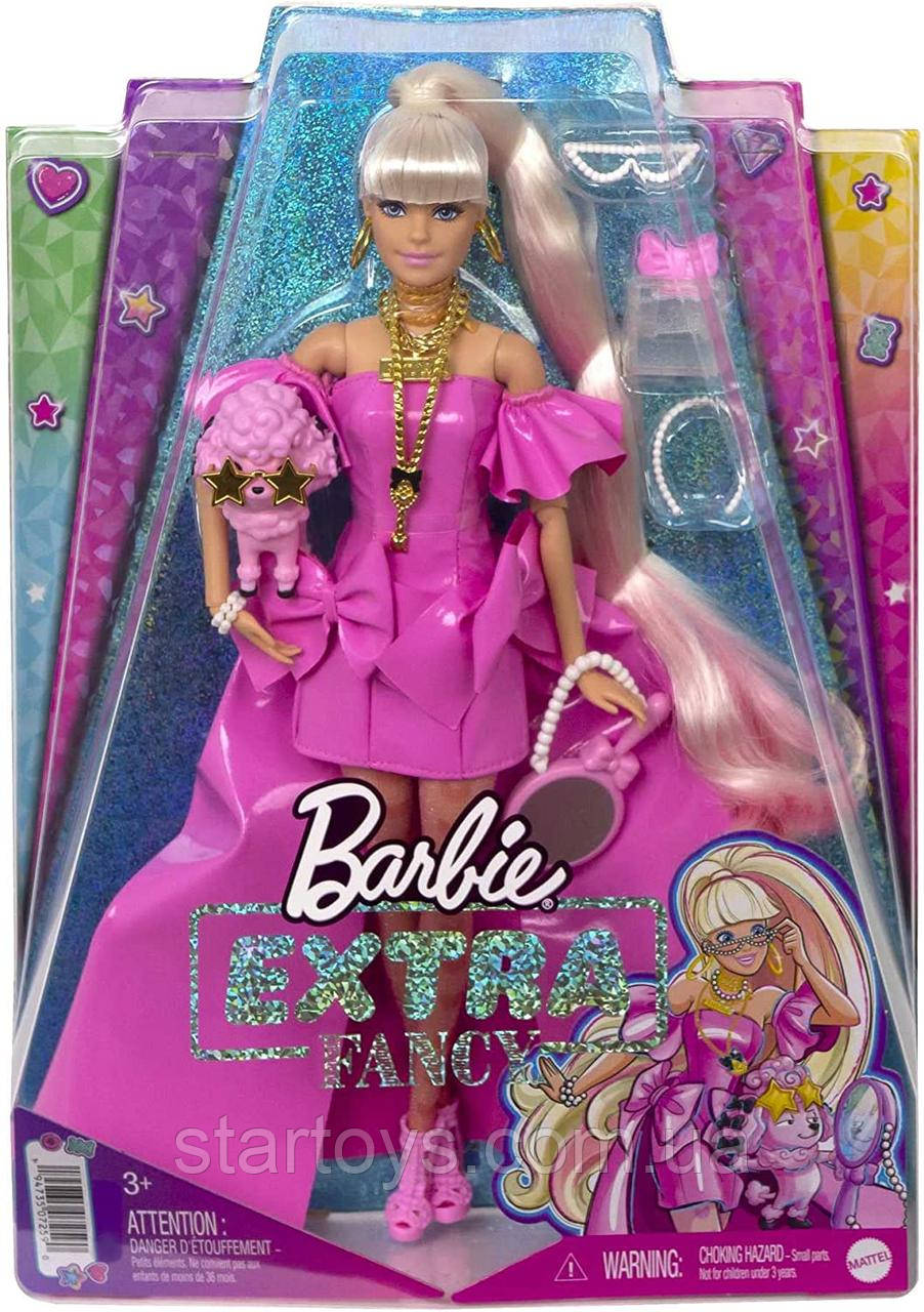 Лялька Барбі Екстра Фенсі з собачкою та аксесуарами Barbie Extra Fancy Fashion Doll HHN12 - фото 1 - id-p1882107226