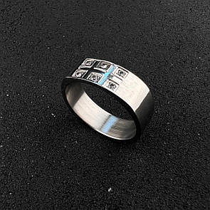 Кільце з нержавіючої медичної сталі «Ideal» (р 19.0 21.0)