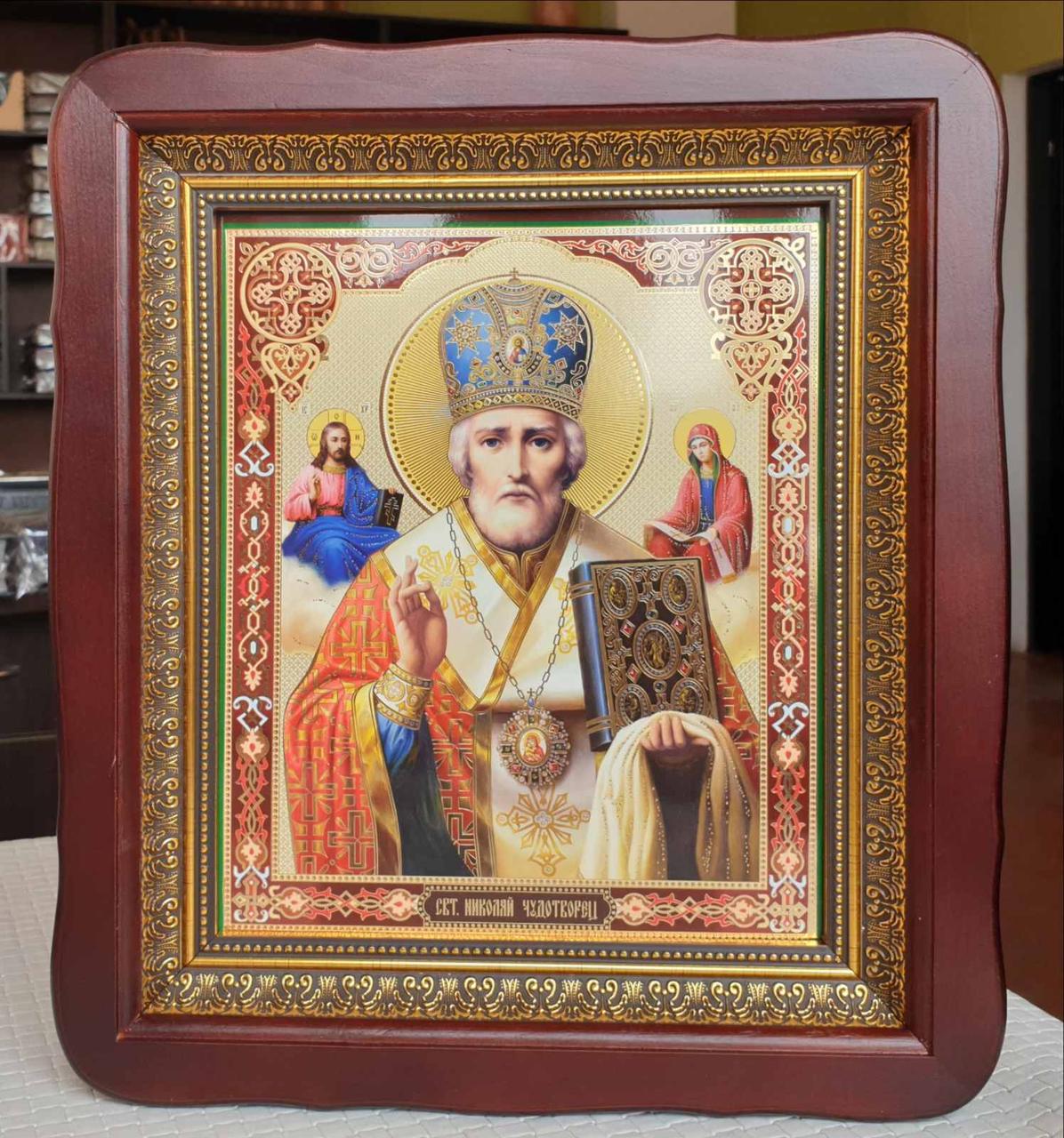 Святий Миколай Миротворець ікона 33*29см