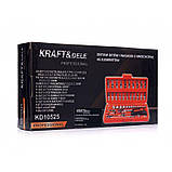 Набір інструментів 1/4" 46 предметів Kraft & Dele KD10525, фото 8