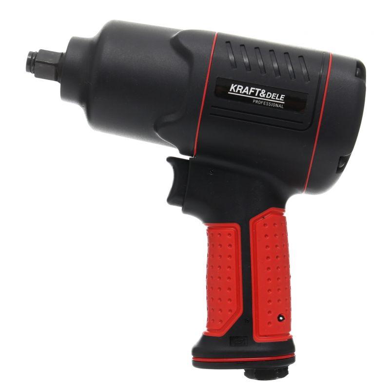 Пневматичний гайковерт 1/2" (1200 Нм) 184 л/хв (7500 об/хв) Kraft & Dele KD1432