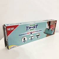Швабра з віджимом ледар Titan Twist Mop | Швабра ледащо 360 | Швабра телескопічна для HN-530 миття підлоги