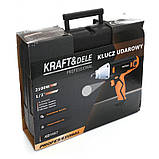 Електричний ударний гайковерт 1/2" (2100 Вт) 800 Нм (2900 об/хв) + головки Kraft & Dele KD1557, фото 6