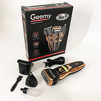 Машинка мужская для бритья GEMEI / Geemy GM-595, Триммер беспроводной, Триммер YQ-189 для усов