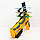Дитячий іграшковий пістолет з літачками Air Battle катапульта з літаючими літаками (AB-1). SE-307 Колір: жовтий, фото 7
