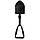 Лопата туристична багатофункціональна Shovel 009, міні лопата для кемпінгу, саперна лопата. KW-969 Колір: чорний, фото 5