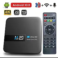ТВ-приставка HONGTOP H20 2/16GB Android 10 + Подписка sweet.tv