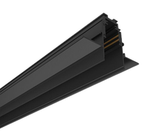 Магнітний врізний трек 48V довжина 1-2-3 метри (в гіпсокартон 12.5 мм)