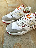 Чоловічі / жіночі кросівки NB New Balance 550 White Orange Au Lait