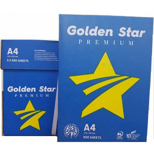 Бумага для принтера формата А4 Golden Star preium (500л) (ID#1882136630 ...