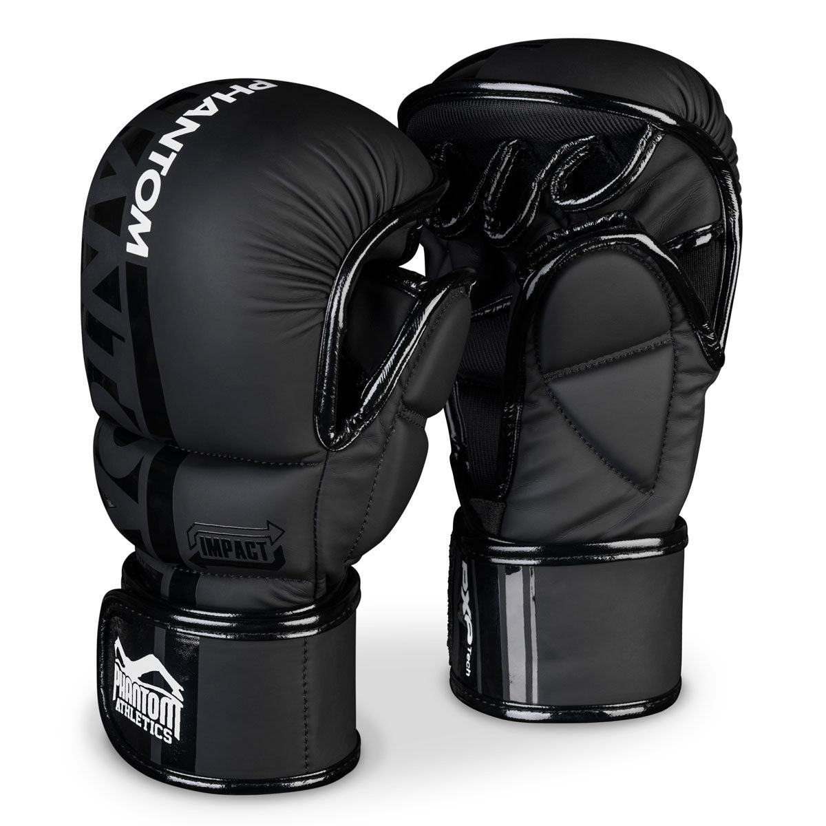 Рукавиці для ММА Phantom APEX Sparring Black L/XL, фото 1