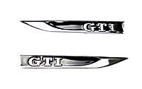 Емблеми на крила чорні Volkswagen GTI