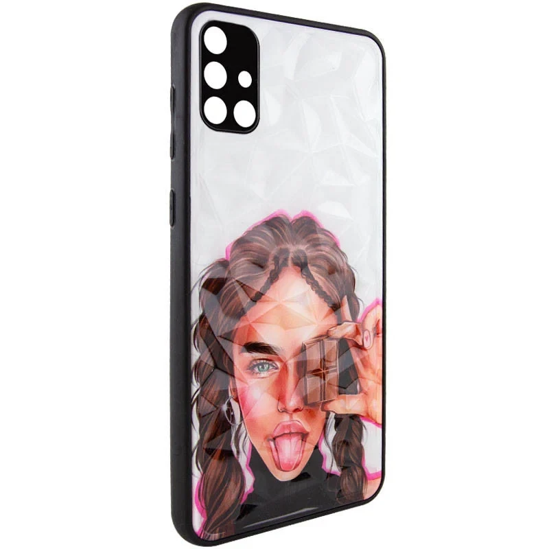 TPU+PC чохол Prisma Ladies для Samsung Galaxy A51, Chocolate, фото 1